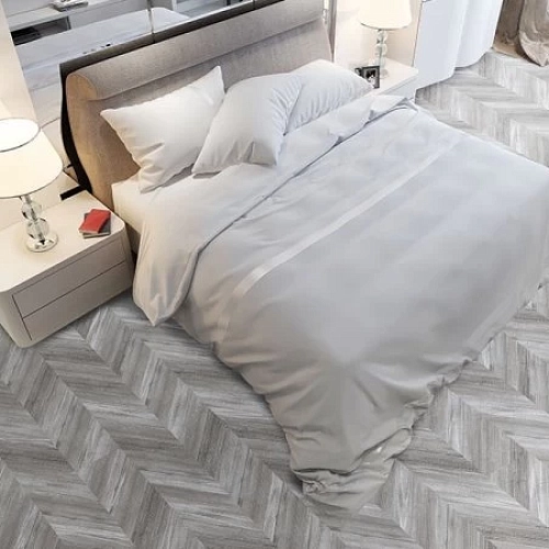 CHEVRON SILVER ПРОБКОВОЕ ПОКРЫТИЕ CORKSTYLE ПРОБКОВЫЙ ПОЛ ЗАМКОВЫЙ CHEVRON